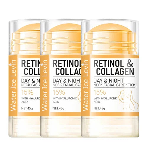 LUNAJIN Retinol Collagen Face and Neck Stick yellow variant